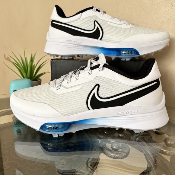 Nike Air Zoom Infinity Tour Next% White Photo Blue Golf DM8446-103 Men Sz 8 Wide - Picture 2 of 9
